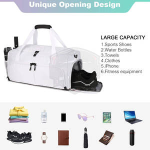 Bolsa de Gimnasio Deportiva Personalizada, Bolsa de Fitness de Hombro, Calidad Premium, Bolsa de Gimnasio Más Vendida, Último Diseño - Product Image 4