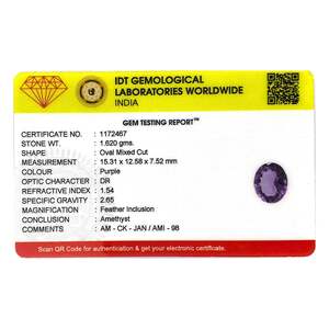 Gema de Cuarzo de Corte Ovalado de 8.1 Quilates, Amatista Facetada, Granate Rojo Natural, Topacio Azul, Verde, Azul, Rosa, Amarillo, Amarillo-Verde, 8 mm - Product Image 4