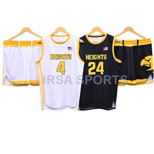Uniforme de basket-ball personnalisé de haute qualité et durable, maillot et short en sublimation avec tissu personnalisé, usine OEM ODM - Product Image 5