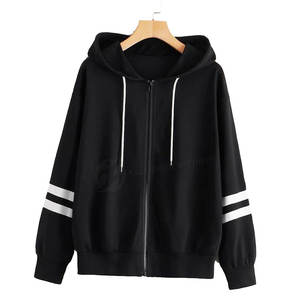2023 Women's Breathable Casual <b>Fleece</b> <b>Hoodies</b> Plus Size Low MOQ Customizable Design Hooded Collar with Lined Winter Clothing - Product Image 1