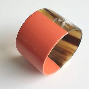 Pulsera de cuerno de búhos hecha a mano, calidad prémium, moderna, a precio de venta al por mayor, de la India - Product Image 4