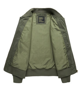 OEM por encargo chaqueta de bombardero al por mayor de béisbol de nylon abrigo de poliéster MA-1 chaquetas de bombardero de vuelo - Product Image 3