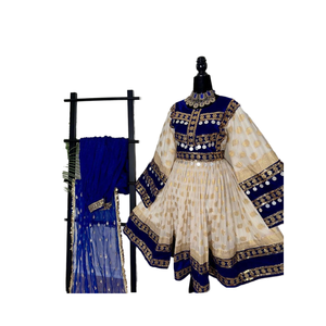 ชุดเดรสอัฟกันกุจิขายดีสำหรับผู้หญิง งานแฮนด์เมด สไตล์ชนเผ่าดั้งเดิม แต่งลูกไม้ แขนยาว ไซส์พลัส รับผลิตแบบ ODM สำหรับผู้ใหญ่ - Product Image 1