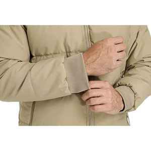 Chaqueta acolchada con logotipo personalizado con forro de lona y cremallera completa en la parte delantera - Product Image 5