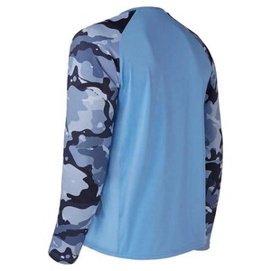 Chemise de pêche personnalisée Chemise de sport respirante à séchage rapide pour hommes Camouflage grande taille Chemises de pêche Fabrication de vêtements de haute qualité - Product Image 3