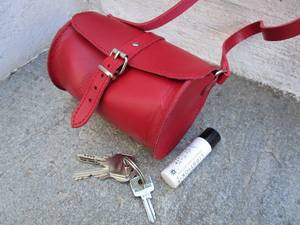 Bolso de mensajero de cuero Vintage para hombre, bolso de mensajero informal de negocios, bolsos cruzados para hombre, paquete de cilindro - Product Image 6