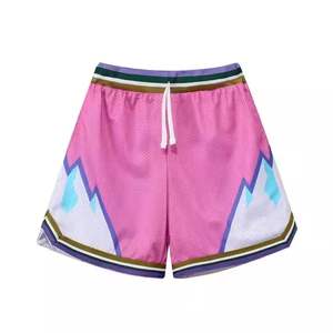 Shorts pour hommes/shorts pour hommes 100% Polyester coton nouveau Style Logo impression Sublimation court Sublimation Shorts vierges - Product Image 3