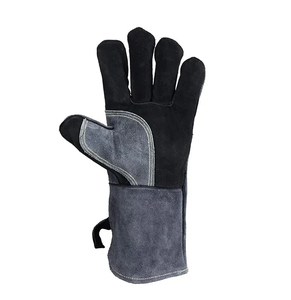 2024 nouveaux gants de soudage en cuir de haute qualité personnalisés fonctions antidérapantes anti-coupure anti-choc ignifuges - Product Image 2