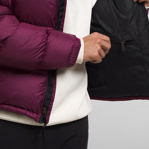 Personalized ODM Most Popular Fashion Hoodies Puffer <b>Jacket</b> Custom Keep Warm <b>Winter</b> Plus Size Zipper Lightweight Puffer <b>Jacket</b> - Product Image 4