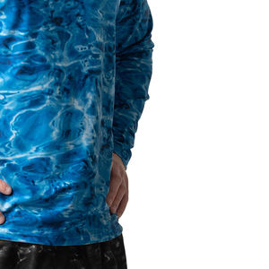 Unisex Rash Guard-Spandex/Polyester respirant Séchage rapide et écologique Couleurs personnalisables/Logo Manches longues Service OEM - Product Image 6