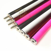Queue de billard en carbone divisée 1/2, haute qualité, faite à la main, pour snooker et billard, 9,5 mm, support OEM/ODM 3/4