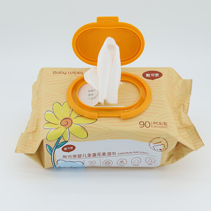 Uniquality Toallitas Húmedas para Bebés 90 Unidades 150x200mm Caléndula Cuidado Suave de la Piel para Bebés - Product Image 2