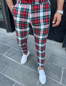 Pantalon chino élégant pour hommes 70% laine 30% polyester coupe ajustée pour un look intelligent - Product Image 2