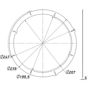 Forro de Fricción ZF06LHC para ZF 5HP19, Embrague Cativo HC (Alto Contenido de Carbono) - Product Image 2