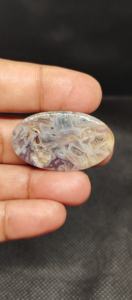 พลอยอาเกตสีน้ำตาลธรรมชาติแบบคาโบชองสำหรับทำเครื่องประดับ |   หินอาเกตขัดเงาคุณภาพสูงขายส่ง ขนาดคละ - Product Image 5