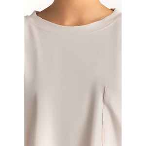 Camiseta Básica de Cuello Redondo para Tallas Grandes, Tejida, WM-KTP-SS24-110 - Product Image 3