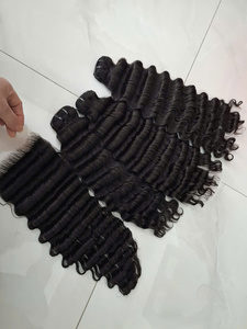 VCHAIRVIETNAM Extensions de cheveux humains vietnamiens vierges haute définition à fermeture frontale en dentelle en tailles 2x6 3x6 3x7 13x8 Vietnam - Product Image 3