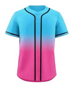 Unisex personalizado impreso poliéster béisbol y softbol Jersey transpirable sublimación ropa deportiva barata y suave desgaste para los hombres - Product Image 5