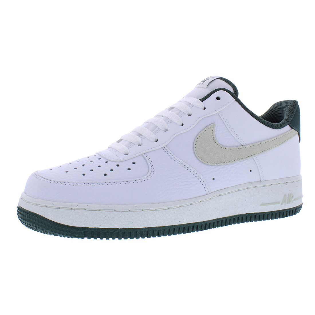 white airforce 1's