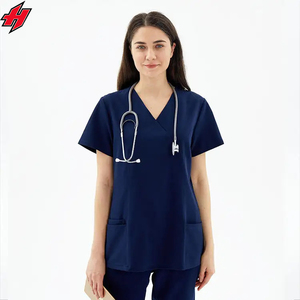 Uniformes de hospital personalizados, uniformes médicos, uniformes médicos de enfermería, uniformes elásticos, uniformes para correr - Product Image 2