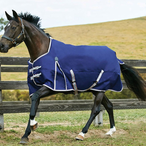 Fabricant professionnel de couvertures imperméables pour chevaux, équipement équestre personnalisé, rembourrage en coton, utilisation en course - Product Image 4