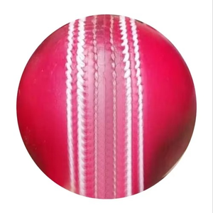 Customized Made Plain Yellow Color Leather Hard Ball <b>Cricket</b> Training Competition Match Tournament Sports Hard Balls Wholesale - Product Image 3