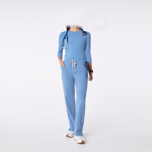 Camisetas de Enfermería Personalizadas con Logotipo, Tejidas, 100% Algodón, Transpirables, Cómodas, Unisex, para Uso Hospitalario - Product Image 6