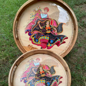 Meilleur plateau de service en bois solide de couleur naturelle et de forme carrée pour la cuisine et la maison pour la vente à l'exportation - Product Image 1