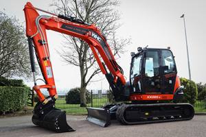 Excavadoras Hidráulicas Usadas Kubota con Motor EPA, Microexcavadora sin Cola de 1.6 y 1.8 Toneladas en Venta - Product Image 6