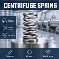 Ressort de compression robuste pour centrifugeuse, amortisseur de vibrations, support sur mesure en acier pour équipement industriel