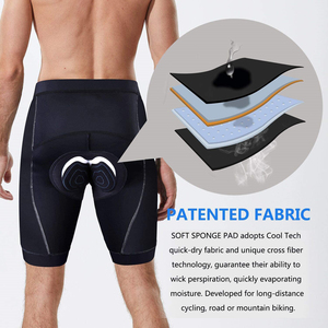 Pantalones MTB hechos a medida, ligeros, transpirables, de secado rápido, para bicicleta de montaña, pantalones cortos MTB para hombre - Product Image 4