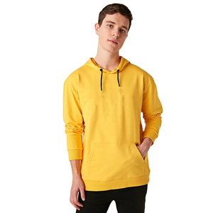 OEM personalizado 100% algodón térmico pulóver Unisex peso pesado 330g Invierno Polar sudaderas con capucha bordado liso teñido para hombres - Product Image 1