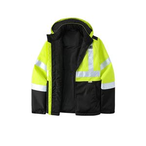 Chaqueta de Trabajo de Alta Visibilidad para Hombre, Reflectante, de Seguridad, Impermeable, para Construcción, Uso Industrial, Fabricante OEM - Product Image 5