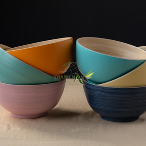 Juego de servicio de bambú desechable ecológico personalizado al por mayor para uso en restaurante y cocina apto para alimentos - Product Image 3