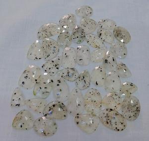 Increíble par de piedras preciosas de cuarzo de puntos, fabricación de piedras preciosas sueltas para joyería, joyería hecha a mano, piedras preciosas de cuarzo de puntos - Product Image 2