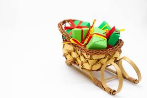 Rustic Metal Reindeer Sleigh Decorative Set for <b>Christmas</b> Home Decor and Winter Festival Accent Piece - Product Image 5