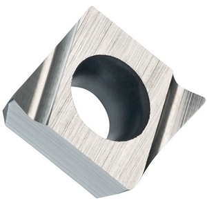 Inserto de Torneado Indexable ISO CPGX 060202FL-JZTT010, Diámetro del Orificio 2.8mm, Gris, Paquete de 10, para Herramientas de Torneado - Product Image 1