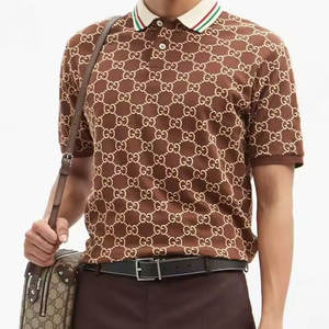 Camiseta Polo de Golf Unisex 2024, diseño Regular personalizado, superventas, camiseta de manga corta de tendencia, ajuste de gran tamaño, tela de patrón sólido - Product Image 2