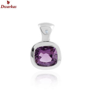 Fabrication de gros pendentif topaze bleue en argent sterling 925 pendentif améthyste en pierre - Product Image 4