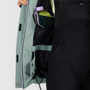 Veste de <span class=keywords><strong>ski</strong></span> d'hiver coupe-vent et imperméable pour <span class=keywords><strong>femme</strong></span> 2025 avec capuche amovible épaissie manteaux à motifs chauds - Product Image 6