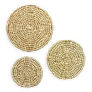 Décoration murale en herbe de mer, ornements de Noël, bon choix, art suspendu en herbe de mer naturelle - Product Image 5