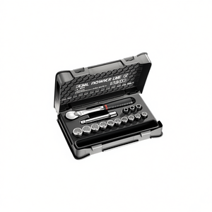 Usag 15-Piece Assortment of Hexagonal <b>Sockets</b> in ABS Case Durable and Versatile <b>Socket</b> Set - Product Image 2