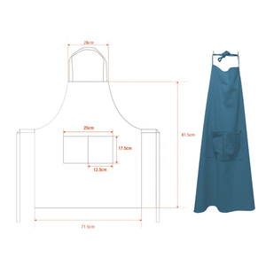 Morandi <span class=keywords><strong>Red</strong></span> <span class=keywords><strong>Blank</strong></span> Colorido Sublimação Personalizado Nordic Design Impresso Cozinhar Avental De Linho De Algodão Orgânico Com Toalha De Chá