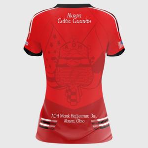 Camiseta de fútbol de poliéster 100% de alto rendimiento GAA, diseño sólido, estilo de conjunto de jugadores de manga corta - Product Image 2