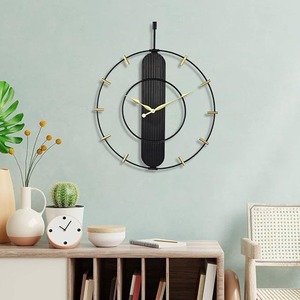 Unique French Round Shape Metal Wall <b>Clock</b> Best Design Fancy Wall Hanging <b>Clock</b> High Quality Handmade Fancy <b>Clock</b> - Product Image 2