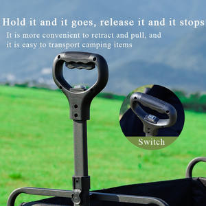 Carreta Eléctrica Plegable de 8 Pulgadas de Ancho, 20000 RPM, 25W, de Plástico, para Playa/Camping, Compras y Herramientas de Exterior - Product Image 2