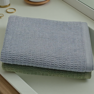 Juego de Toallas de Baño Ecológicas Zero Twist Cooling, 2 Piezas, 450 GSM, Algodón Suave Absorbente de Secado Rápido, 70 x 140 cm, para el Hogar y Spa - Product Image 2