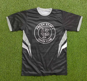 T-shirts de sublimation pour hommes de haute qualité à bas quantité minimale de commande T-shirts de sublimation pour hommes légers de camouflage - Product Image 2