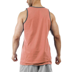 Débardeurs pour hommes en coton respirant, débardeurs de musculation personnalisés, débardeurs sans manches pour la salle de sport, logo personnalisé, débardeurs pour hommes 100% coton - Product Image 3