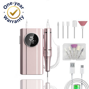 La mejor lima de uñas eléctrica Efile profesional para uñas Taladro de uñas acrílico Herramienta de salón portátil inalámbrica con pilas - Product Image 1